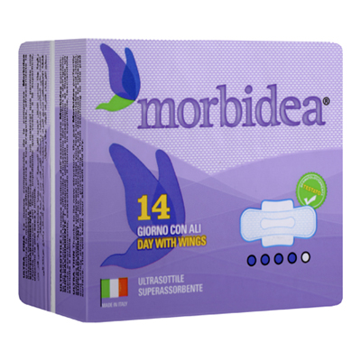 Morbidea Day With Wings Pads Sanitary Towels Pack of 14