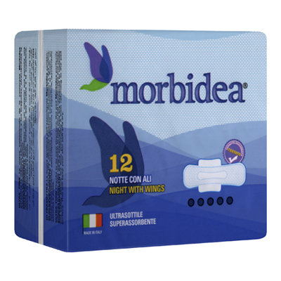 Morbidea Night With Wings Pads Sanitary Towels Pack of 12